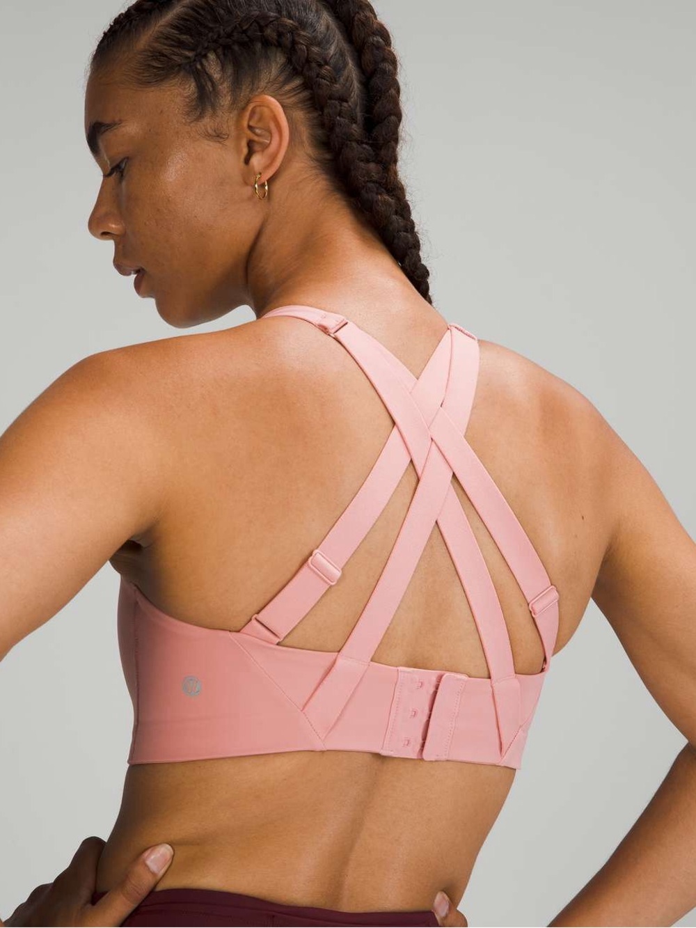Lululemon Energy Bra *High Support - Pink Puff 36D